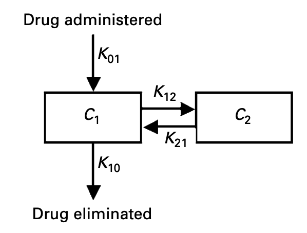two compartment model
