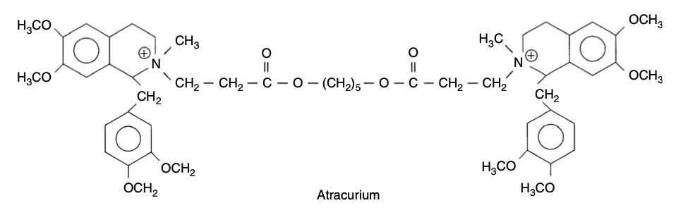 Atracurium chemical structure
