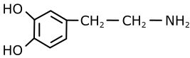 Dopamine chemical structure