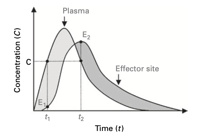 Hysteresis graph
