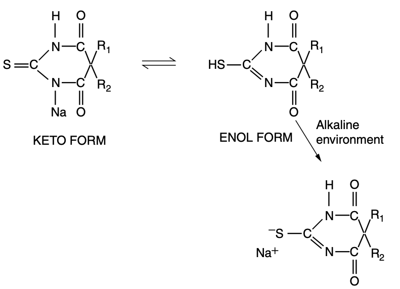 keto-enol transformation