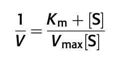 Lineweaver-Burke equation