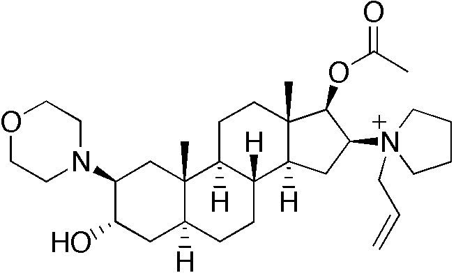 Rocuronium chemical structure