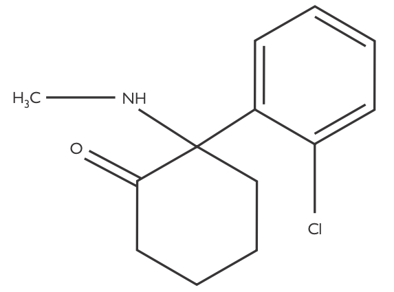 ketamine molecule